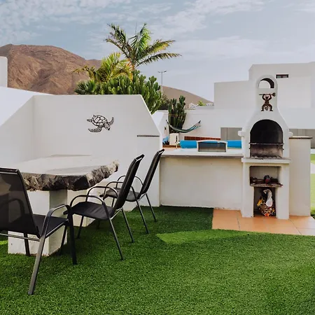 别墅 Lanzarote Deluxe & Pool 普拉亚布兰卡